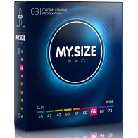 My Size Pro Condoms 64mm - 3 Pack