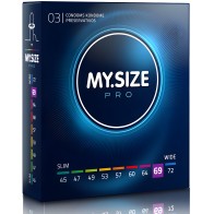 My Size Pro Condoms 69 mm 3 Units