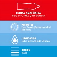 Durex - Preservativos Sensitivo XL 10 Unidades