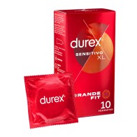 Durex - Preservativos Sensitivo XL 10 Unidades