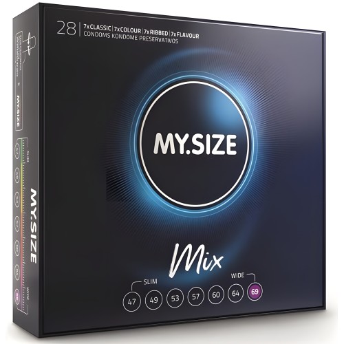My Size Mix Condoms 69mm - Variety Pack