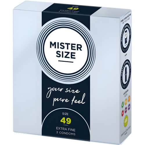 Mister Size - Preservativos Talla S 49 Mm