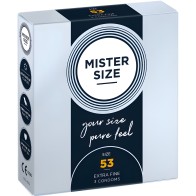 Mister Size Condoms Size M 53mm (3 Units)