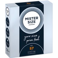 Mister Size Preservativos Talla L 57 mm - Comodidad y Seguridad