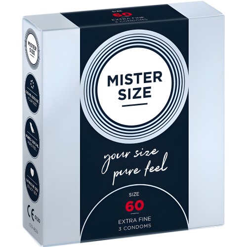 Mister Size - Preservativos Talla XL 60 mm