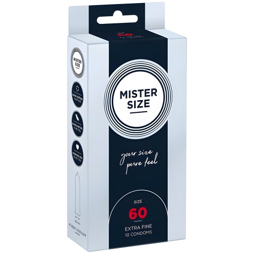 Mister Size Preservativos Talla XL 60 mm