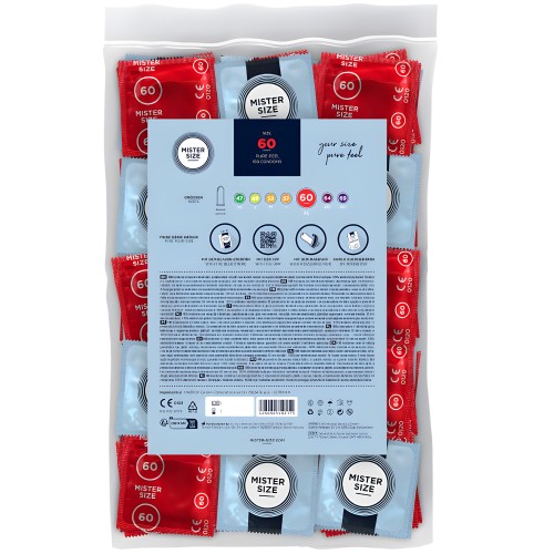 Mister Size XL Condoms 60mm (100 Units)
