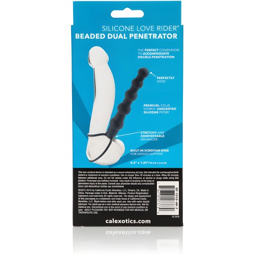Calexotics Beaded Dual Penetrator - Placer Doble