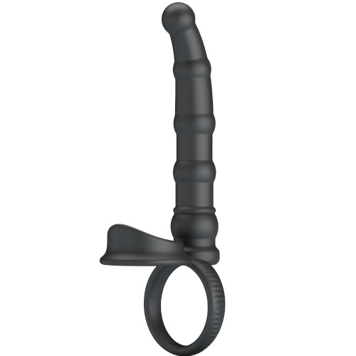 Tatum Vibrating Cock Ring with Plug