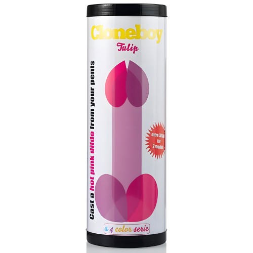 Dildo Tulip Rosa Intenso Cloneboy