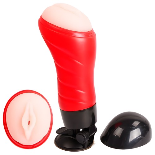 Crazy Bull Reusable Vibrating Masturbator