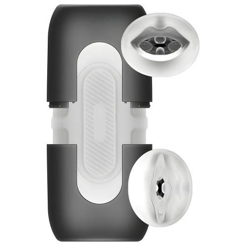 Jamyjob Turbo Double Masturbator - Dual Pleasure