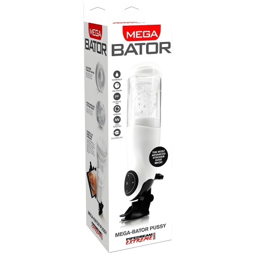 Pdx Mega Bator USB Masturbador Masculino - Blanco