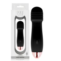 Vibrador Recargable Tres Negro