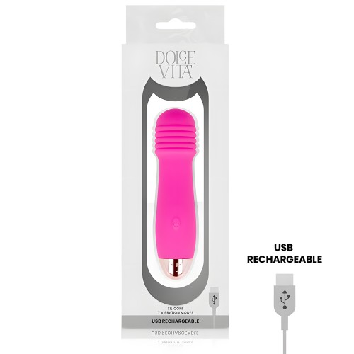 Vibrador Recargable Three Dolce Vita
