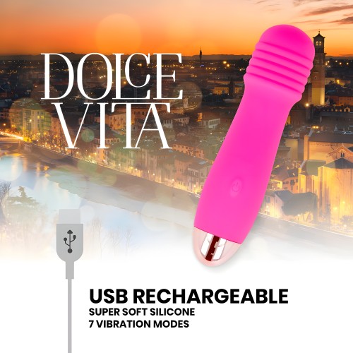 Vibrador Recargable Three Dolce Vita
