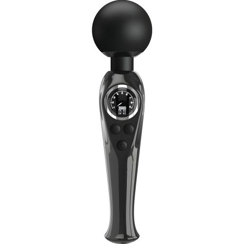 Pretty Love Skyler Black Wand Vibrator