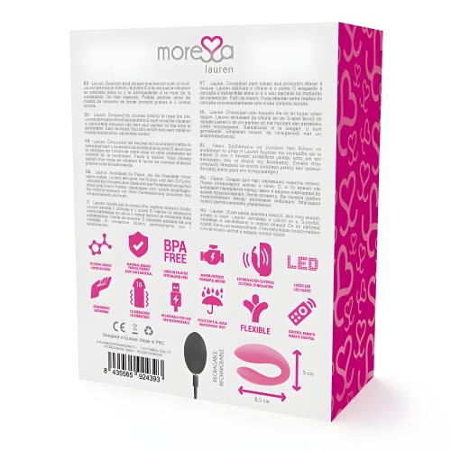 Moressa Lauren Couples Stimulator with Remote Control