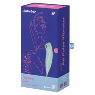 Satisfyer - Twirling Pro+ Estimulador Y Vibrador App Verde