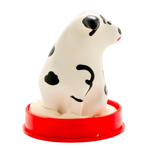 Decorative Condom Hand-Painted Dalmatian