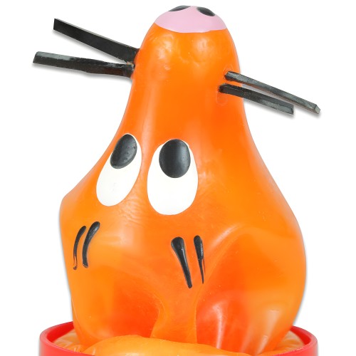 Hand-Painted Decorative Condom Fox Condomerie