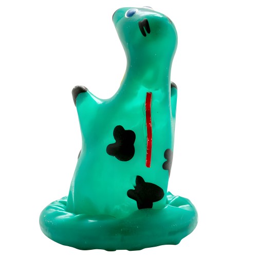 Decorative Condom Hand-Painted Loch Ness Monster
