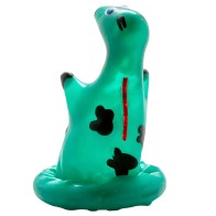 Decorative Condom Hand-Painted Loch Ness Monster