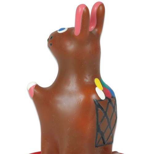 Preservativo Pintado A Mano Conejito De Pascua