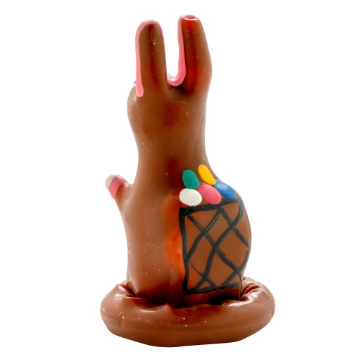 Hand-Painted Condom Bunny