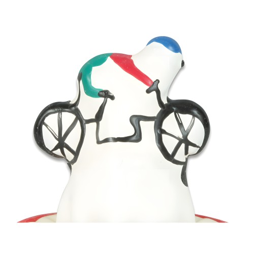 - Preservativo Decorativo Pintado A Mano Bicicleta