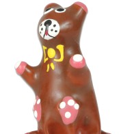 Hand-Painted Teddy Bear Condom
