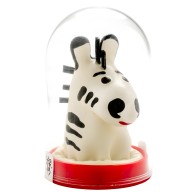 Hand-Painted Zebra Condom