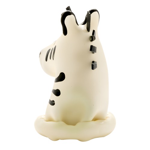 Hand-Painted Zebra Condom