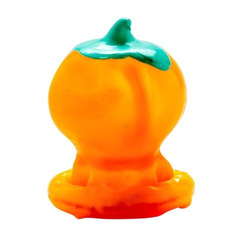 Preservativo Decorativo Pintado A Mano Calabaza