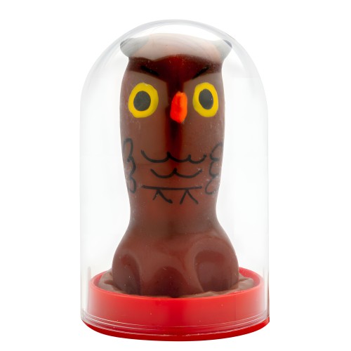 Hand-Painted Owl Condom