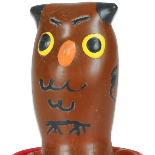 Hand-Painted Owl Condom