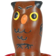 Hand-Painted Owl Condom