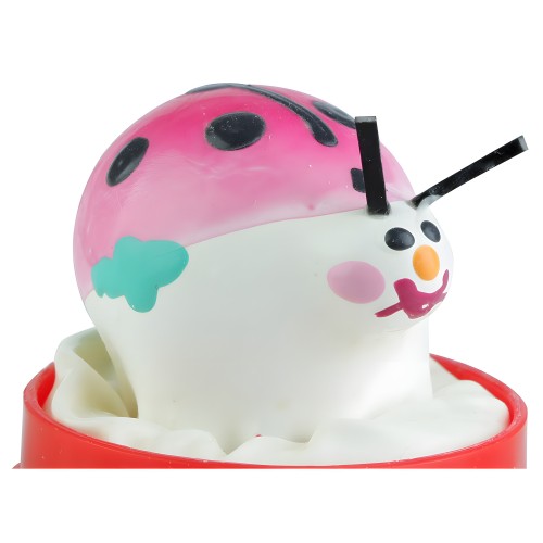 Hand-Painted Ladybug Condom