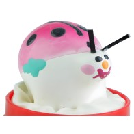 Hand-Painted Ladybug Condom