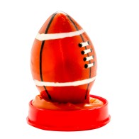 Hand-Painted Rugby Ball Condom