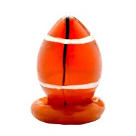 Hand-Painted Rugby Ball Condom