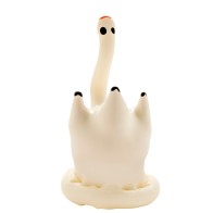 Condomerie - Hand-Painted Swan Decorative Condom