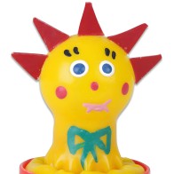 Hand-Painted Decorative Condom Sun - Condomerie