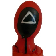 Hand-Painted Decorative Condom Triangle | Condomerie