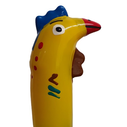 Decorative Hand-Painted Condom Rooster XL - Unique Gift