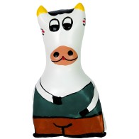 Condomerie Hand-Painted Decorative Condom Cow Model XL