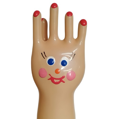 - Preservativo Decorativo Pintado A Mano Gran Mano Feliz