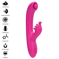 Intense - Christina Vibrador Multifunción Rabbit 22.5 Cm Rosa