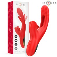 Intense Jessica Multifunction Vibrator Red