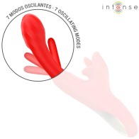 Intense - Jessica Vibrador Multifunción Estimulación Clítoris Rojo